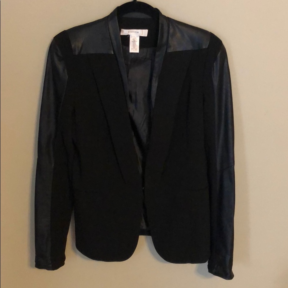 Black blazer jacket